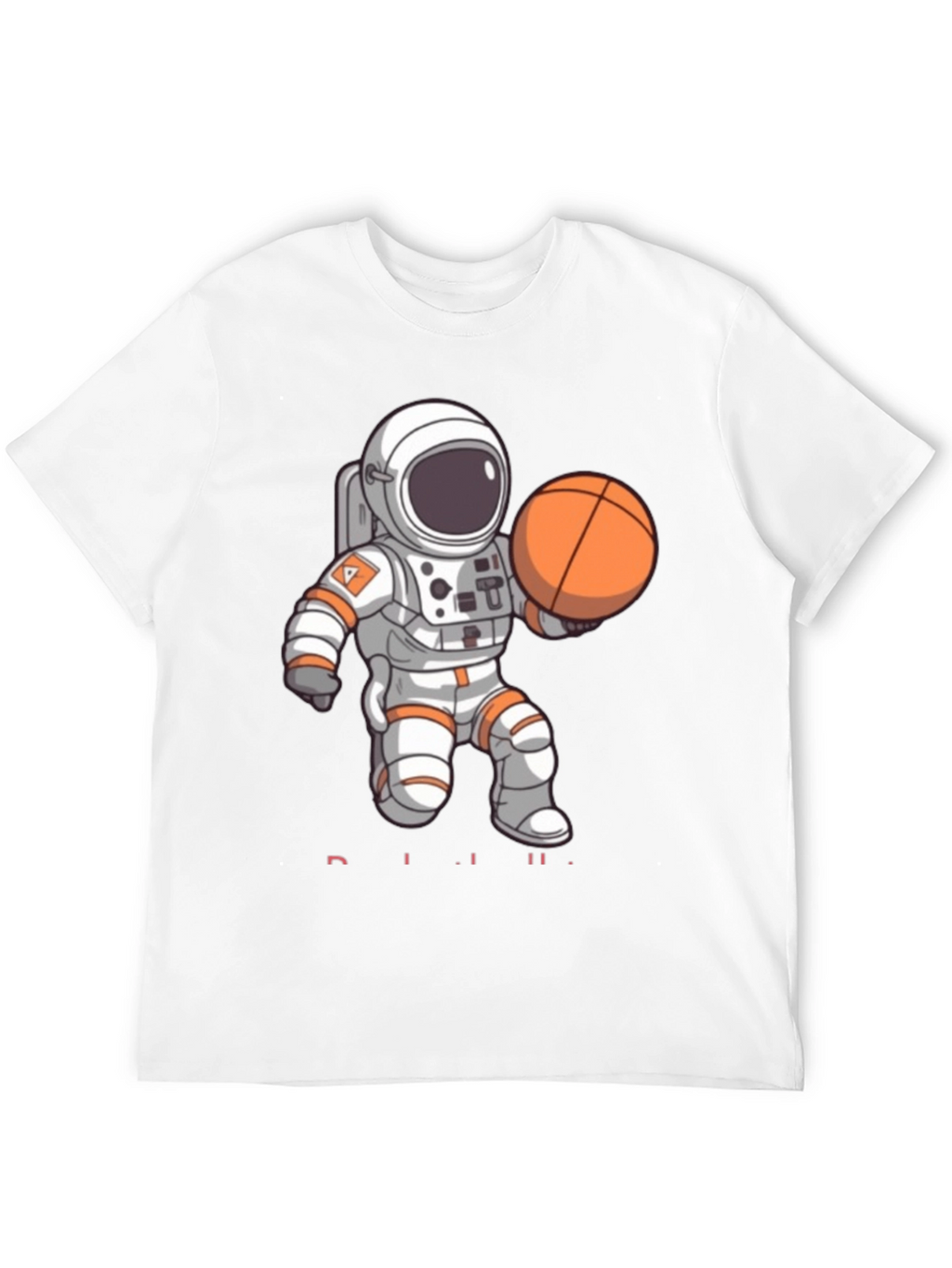 Astronaut Basketball T-Shirt - Space Dunk Tee