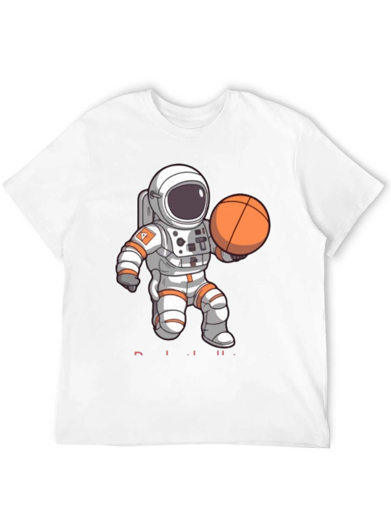 Astronaut Basketball T-Shirt - Space Dunk Tee