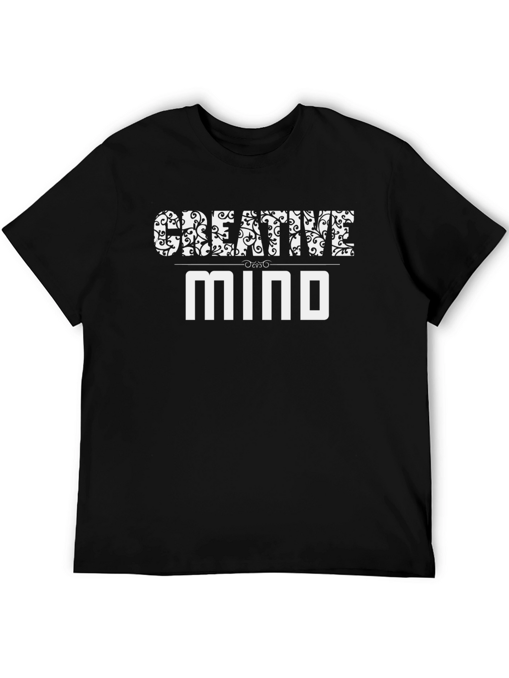 Creative Mind Black Graphic Tee