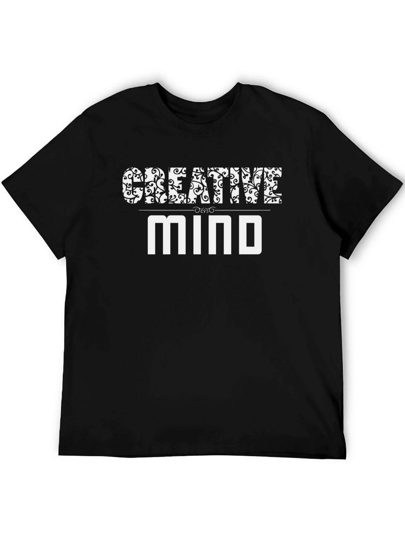Creative Mind Black Graphic Tee