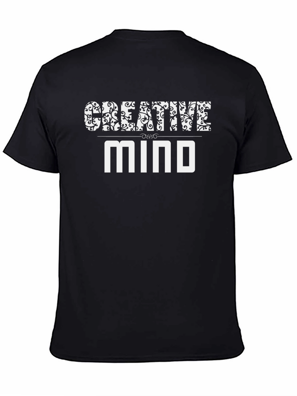 Creative Mind Black Graphic Tee