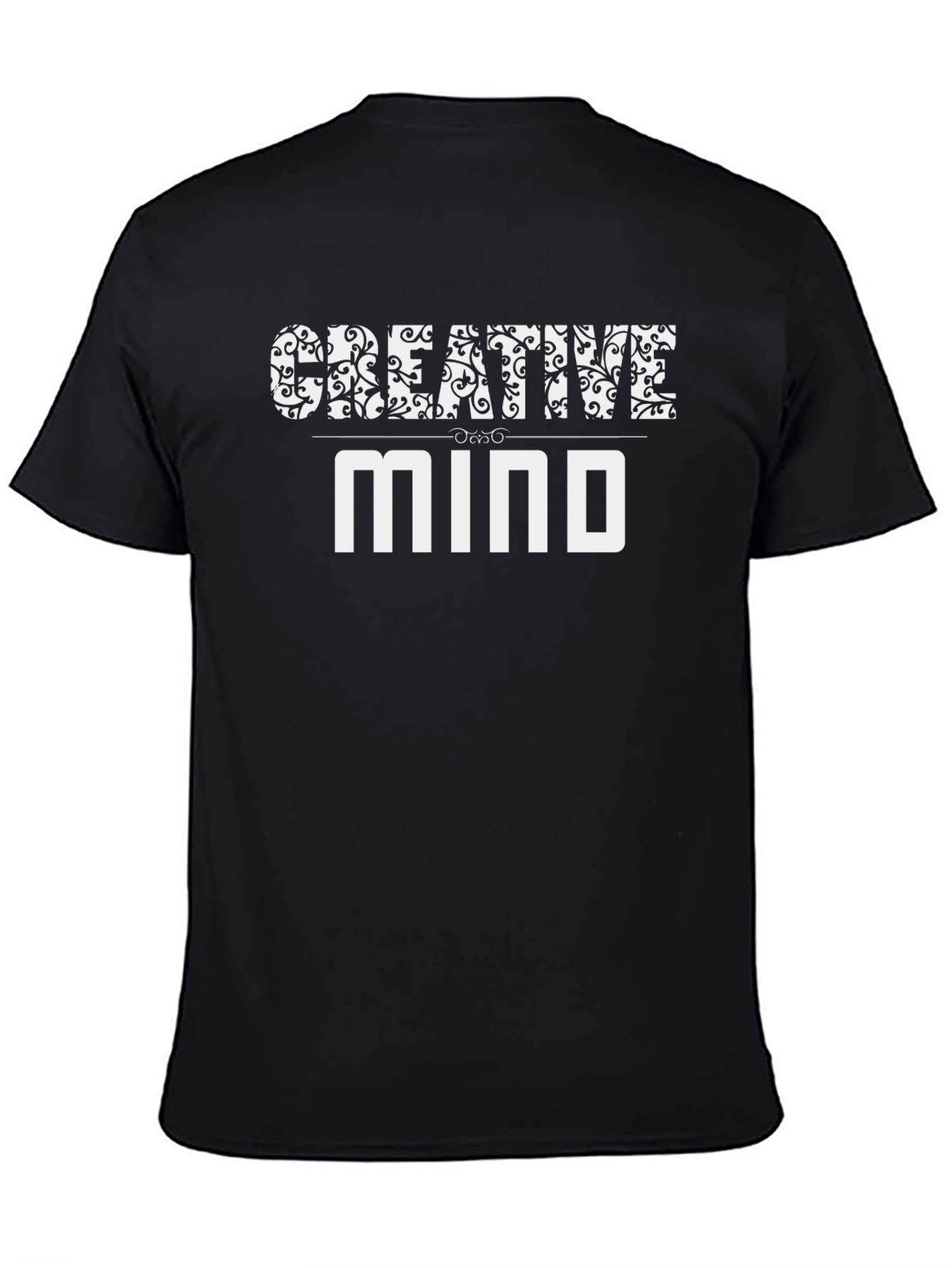 Creative Mind Black Graphic Tee
