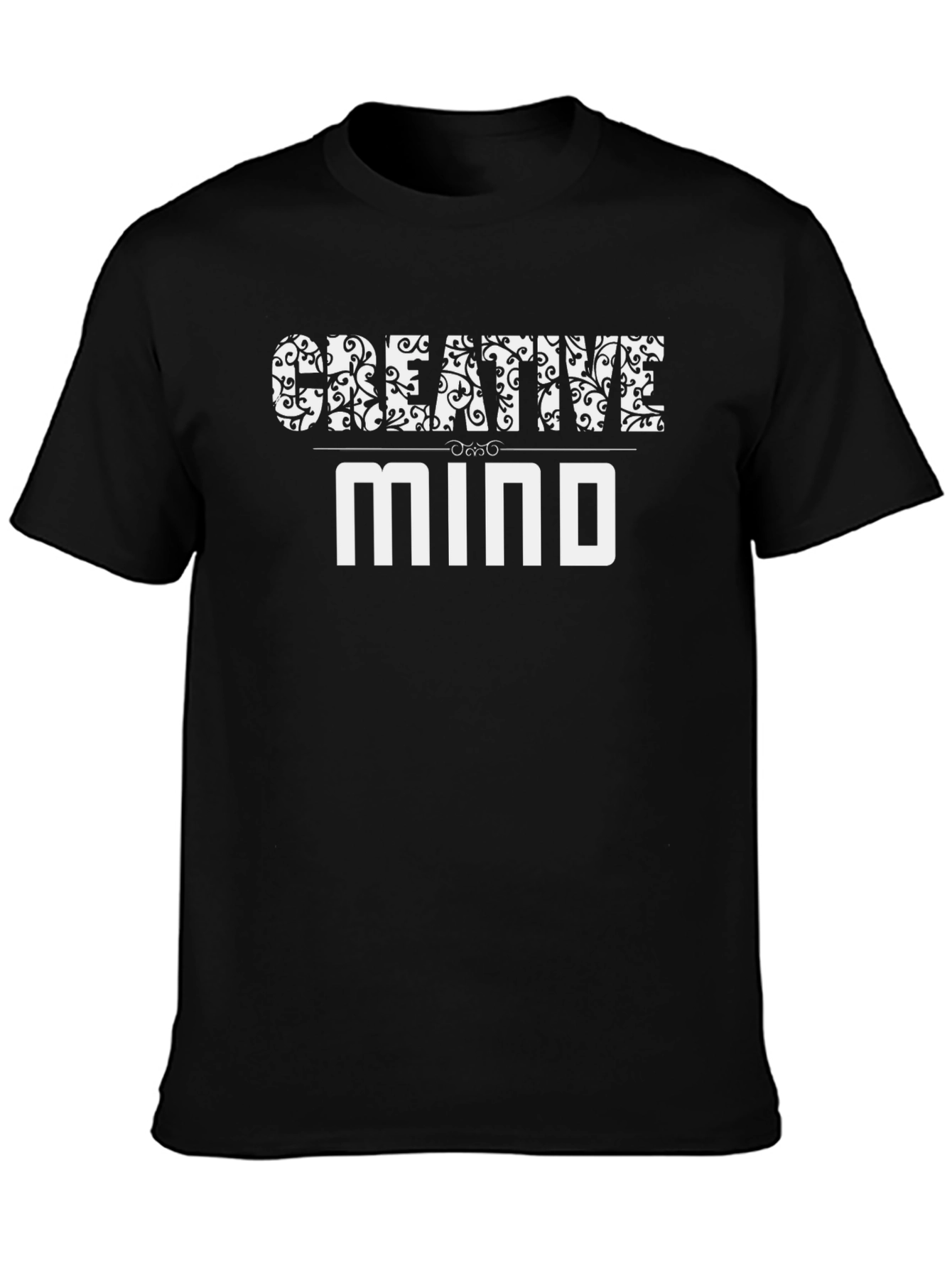 Creative Mind Black Graphic Tee