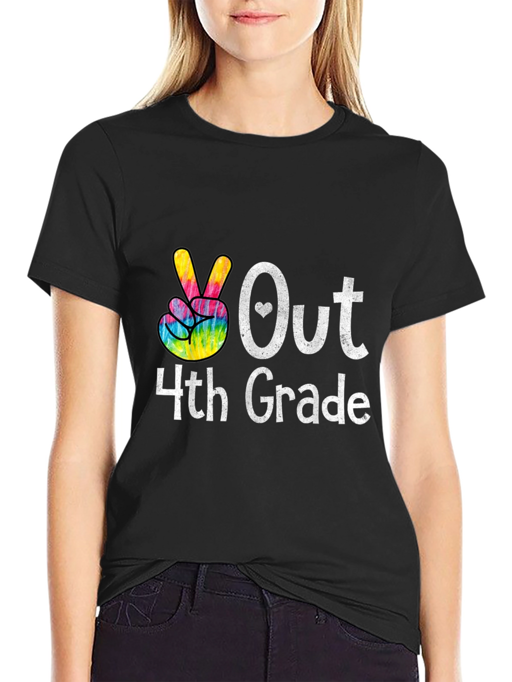 Peace Out 4th Grade T-Shirt