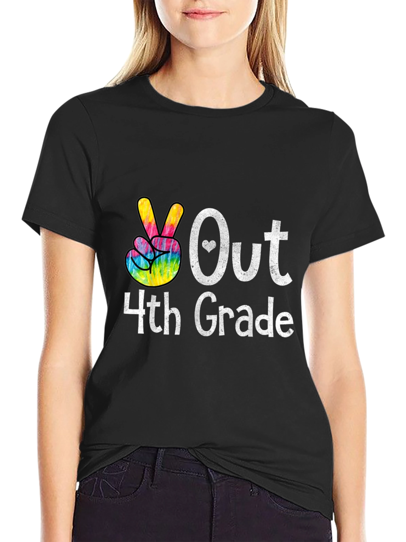Peace Out 4th Grade T-Shirt
