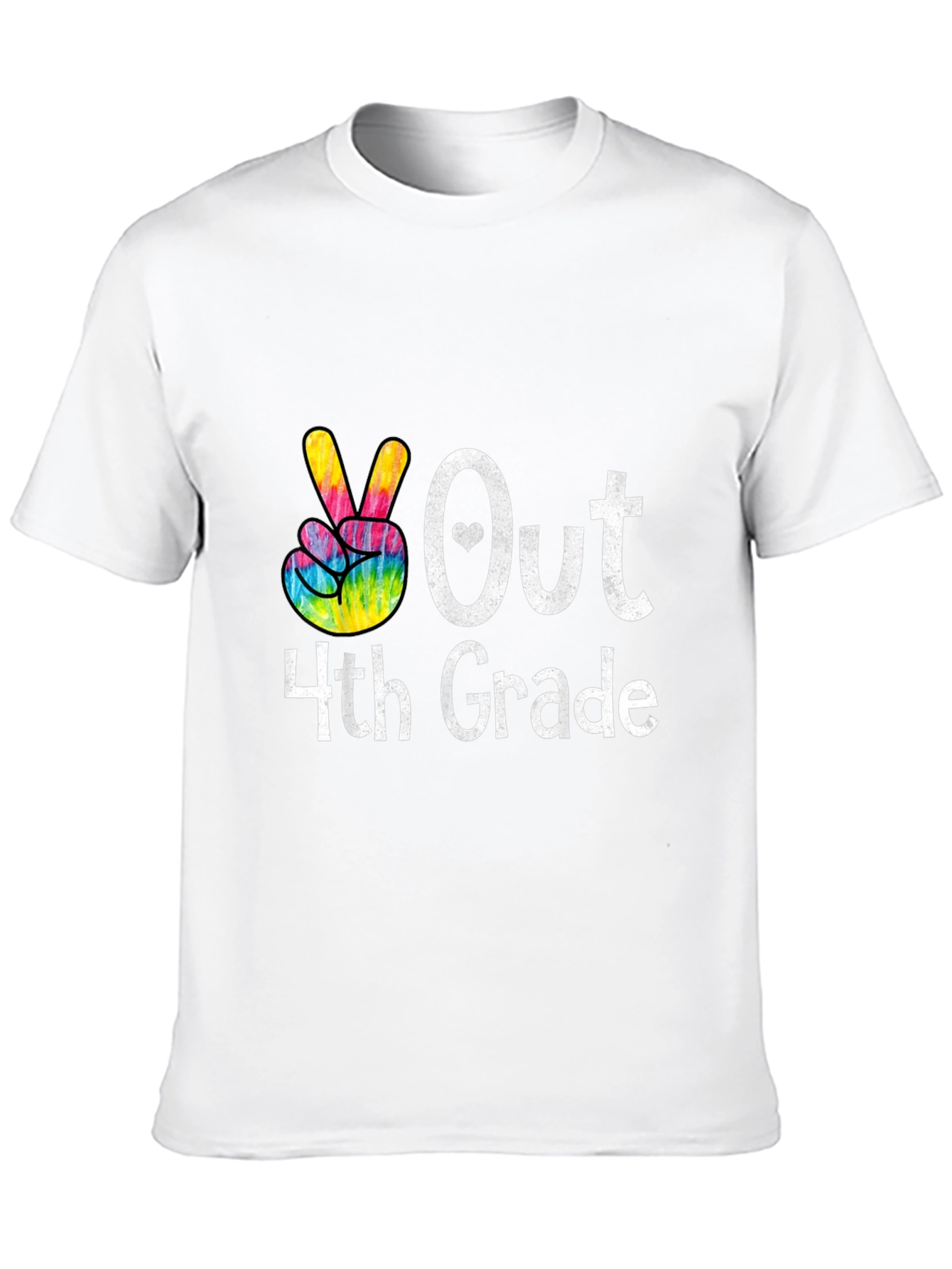 Peace Out 4th Grade T-Shirt