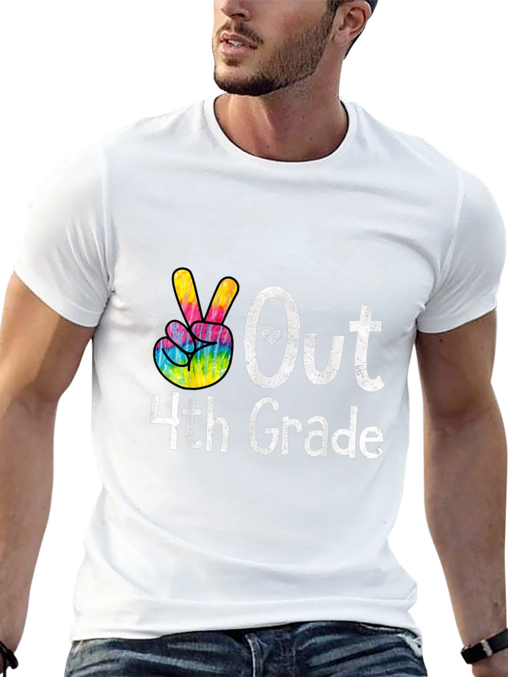 Peace Out 4th Grade T-Shirt