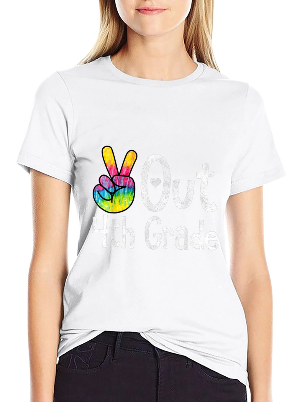 Peace Out 4th Grade T-Shirt