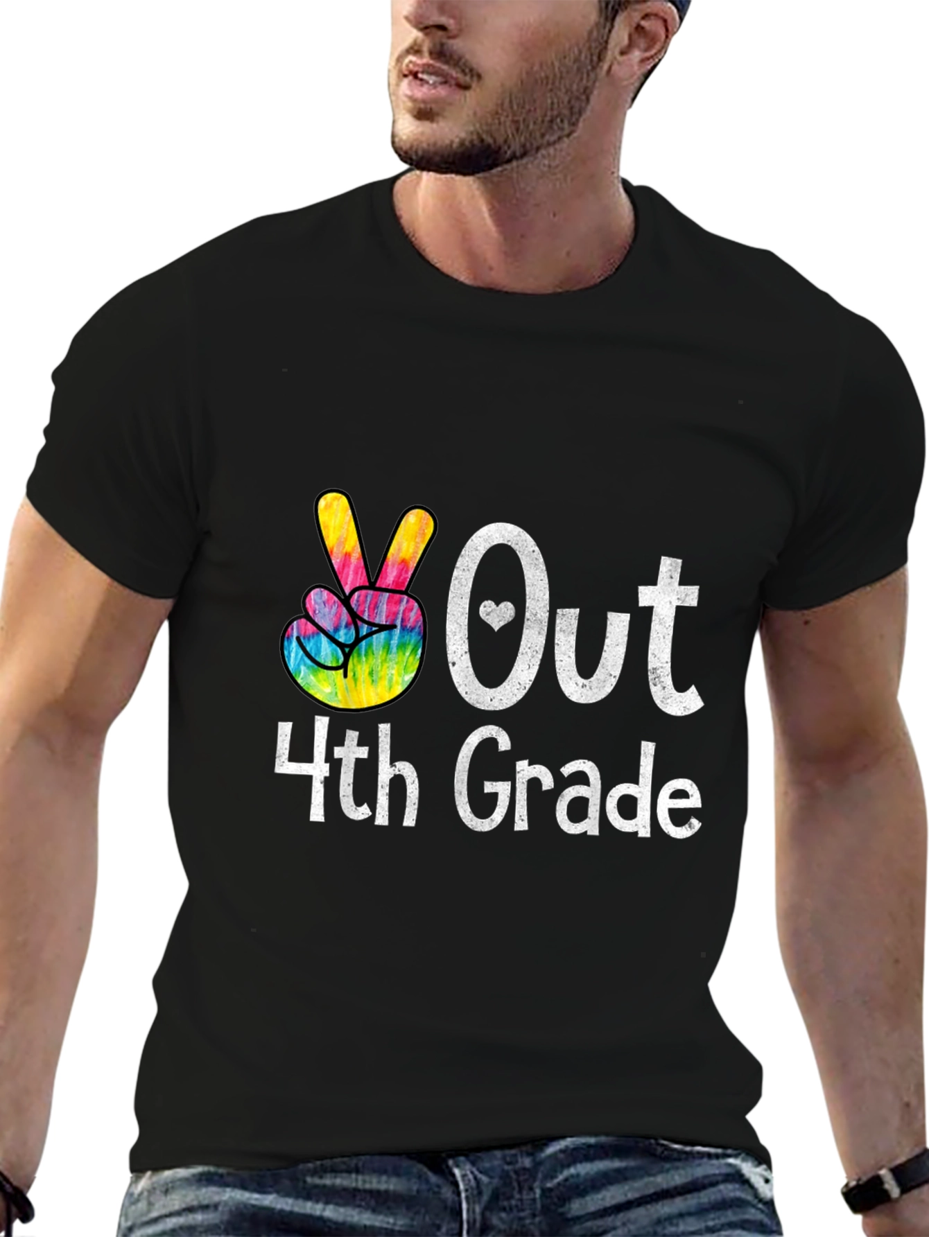Peace Out 4th Grade T-Shirt