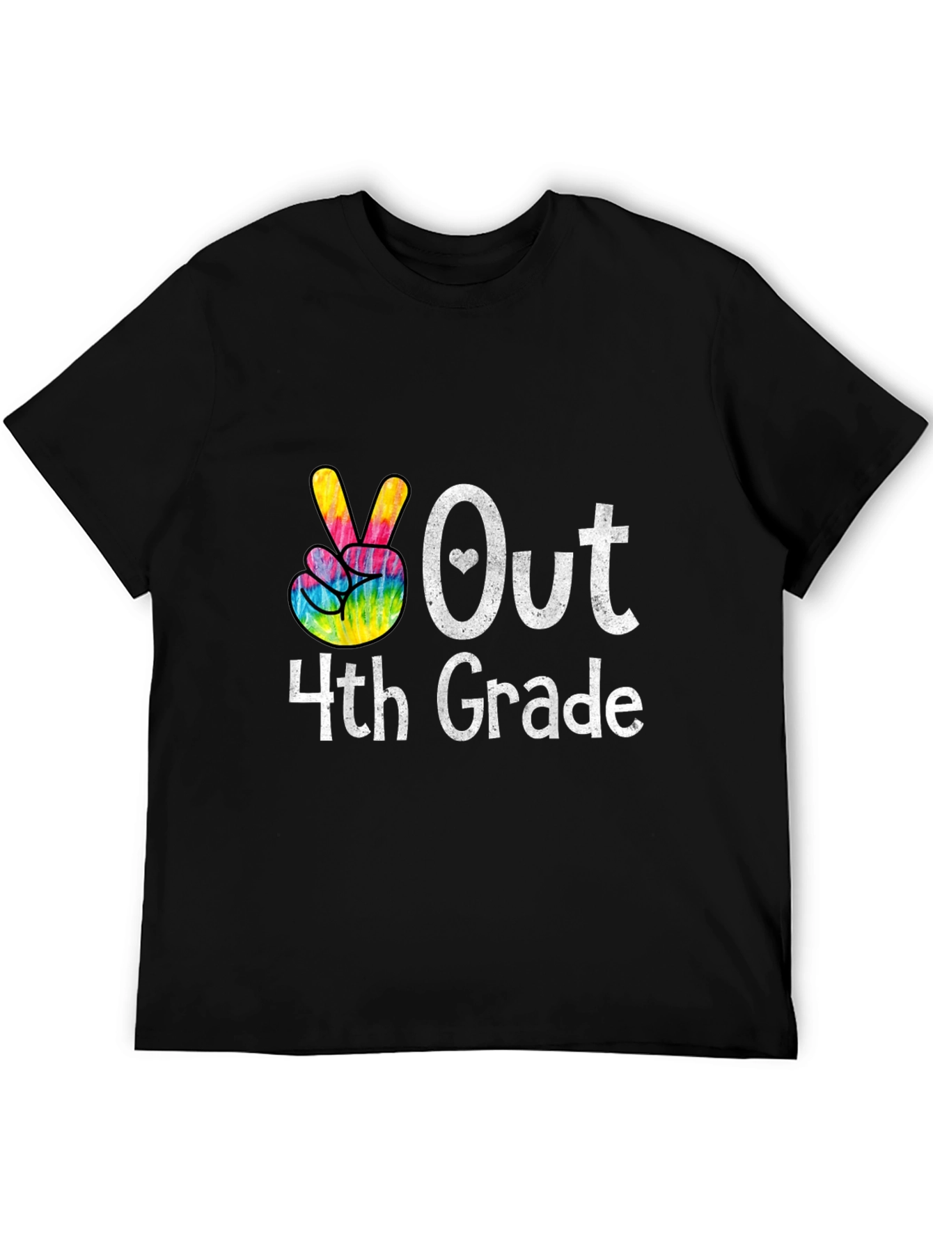 Peace Out 4th Grade T-Shirt
