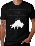 Python Knowledge of Bison T-Shirt
