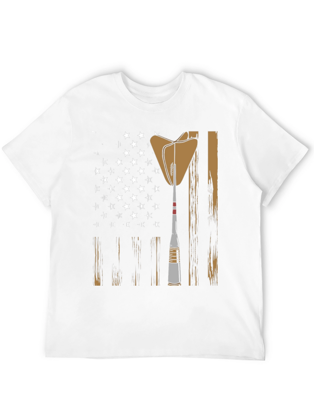 Darts American Flag Graphic T-Shirt
