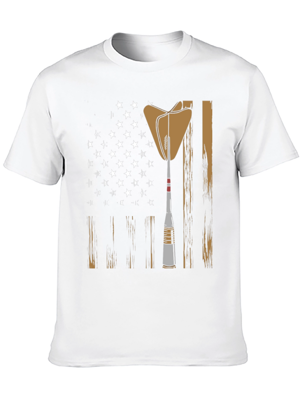 Darts American Flag Graphic T-Shirt