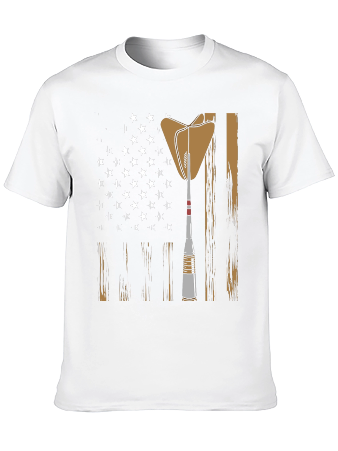 Darts American Flag Graphic T-Shirt