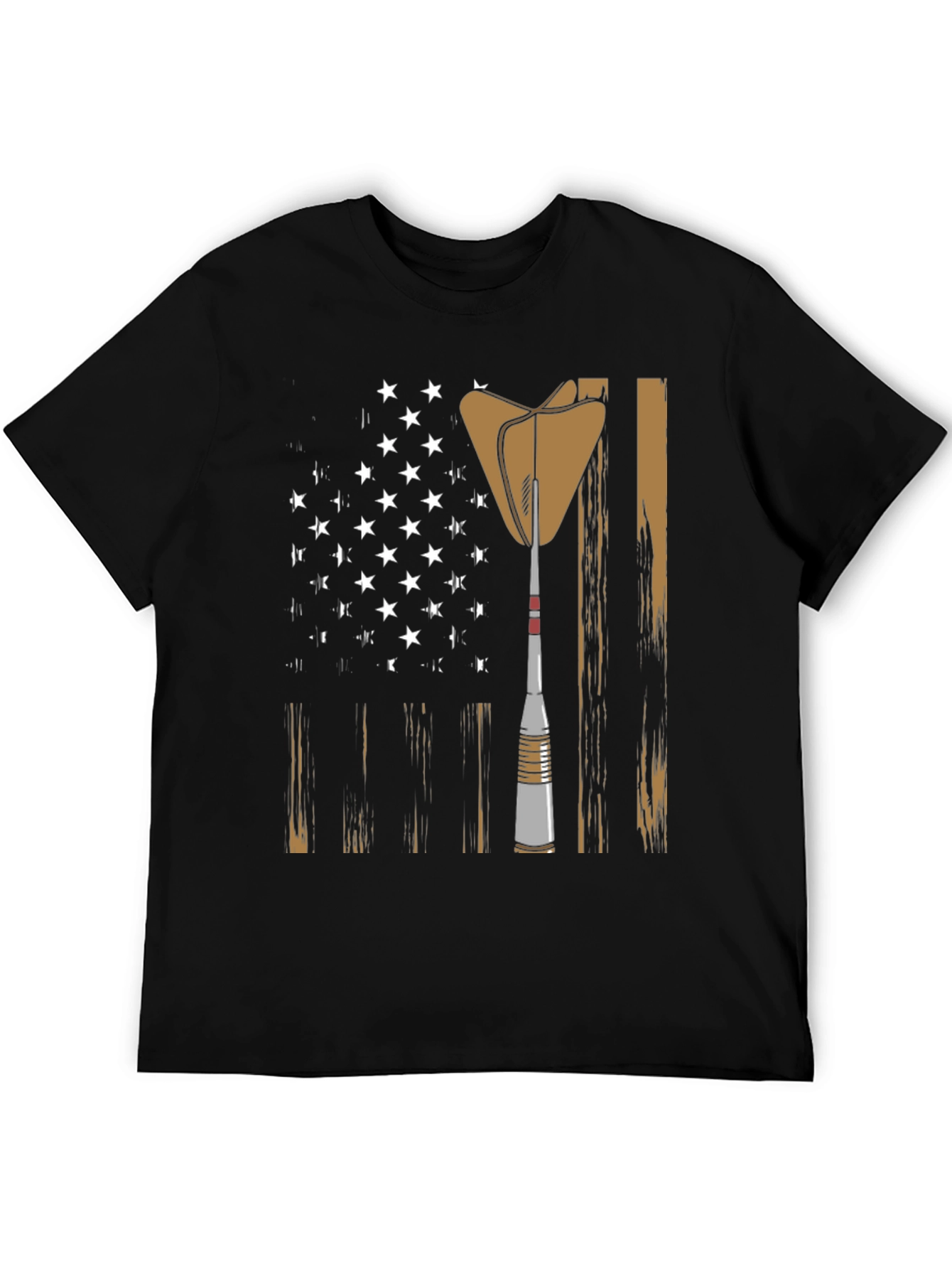 Darts American Flag Graphic T-Shirt