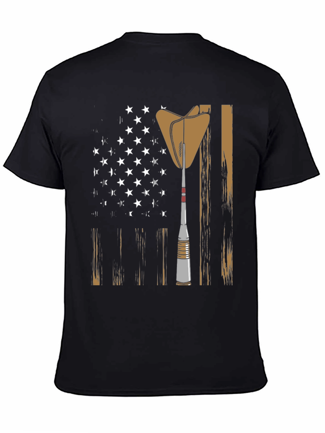 Darts American Flag Graphic T-Shirt