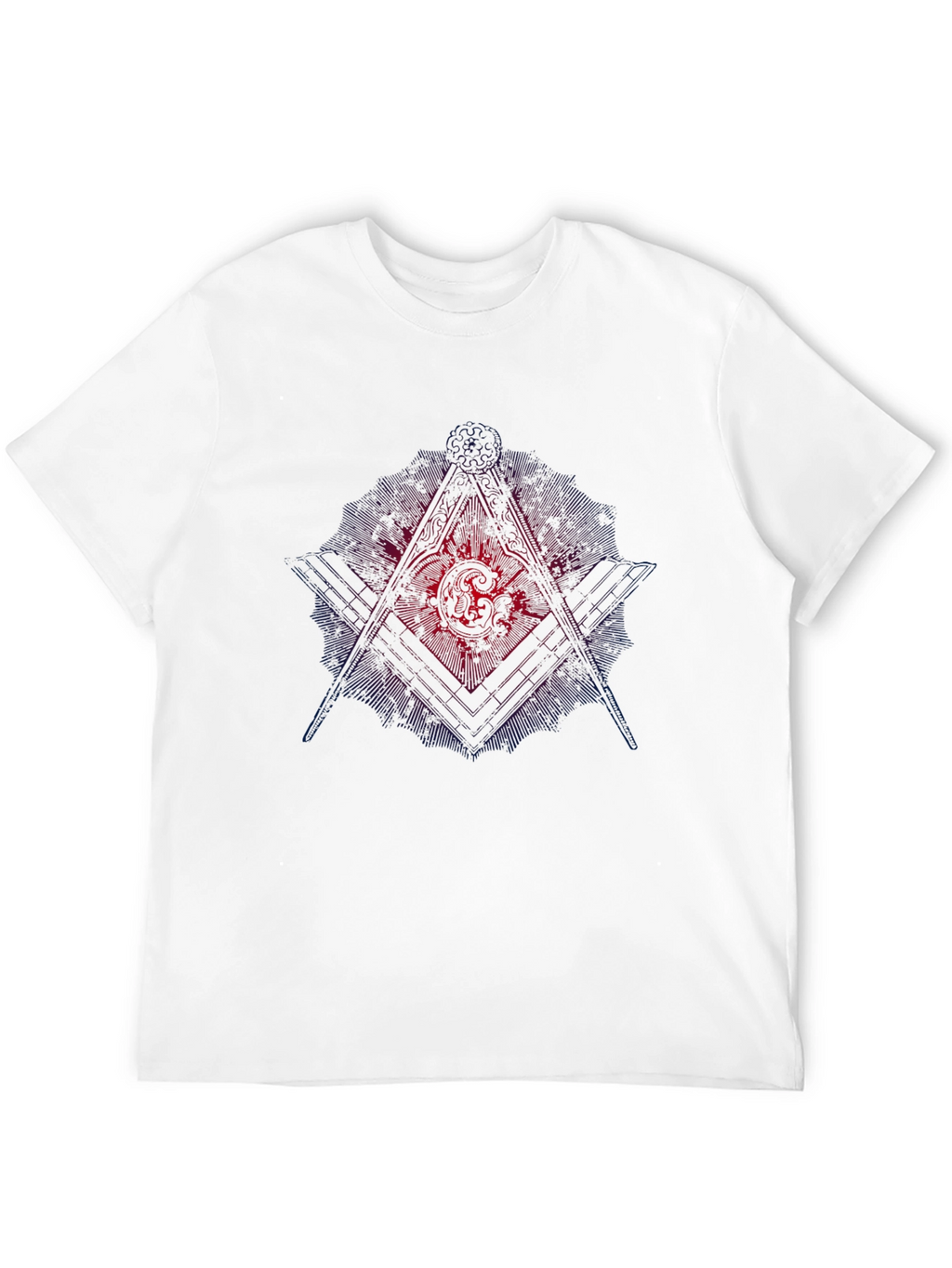 Masonic Graphic Black T-Shirt