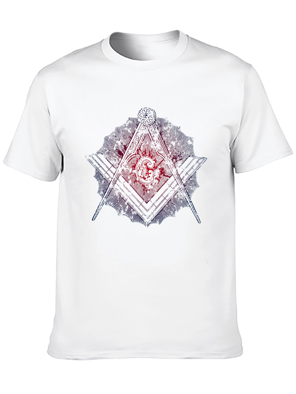 Masonic Graphic Black T-Shirt