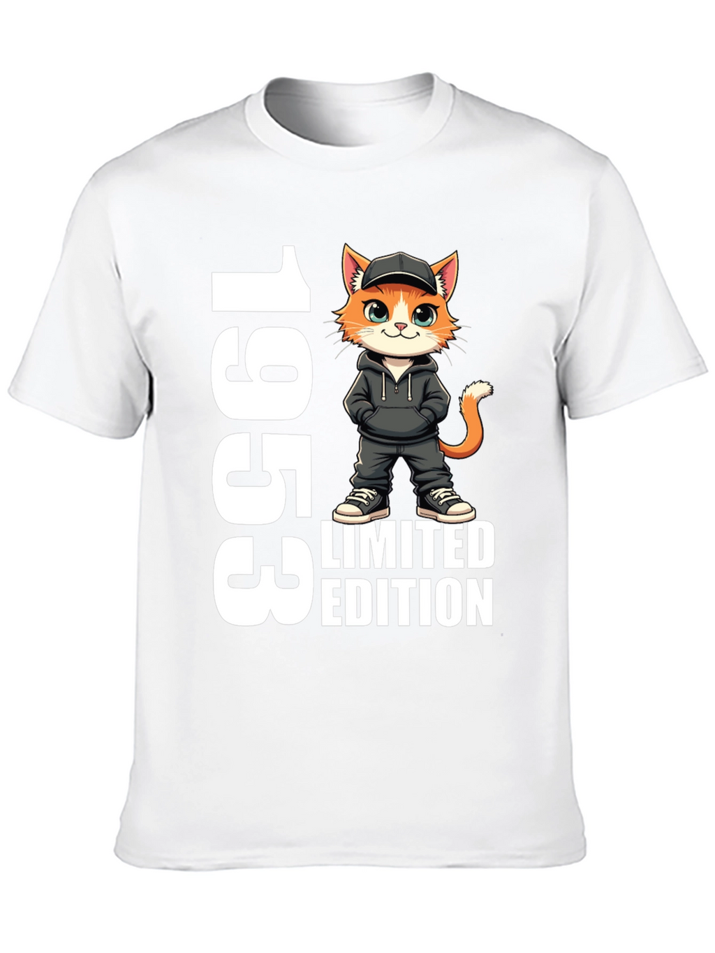 1953 Limited Edition Cat Graphic T-Shirt