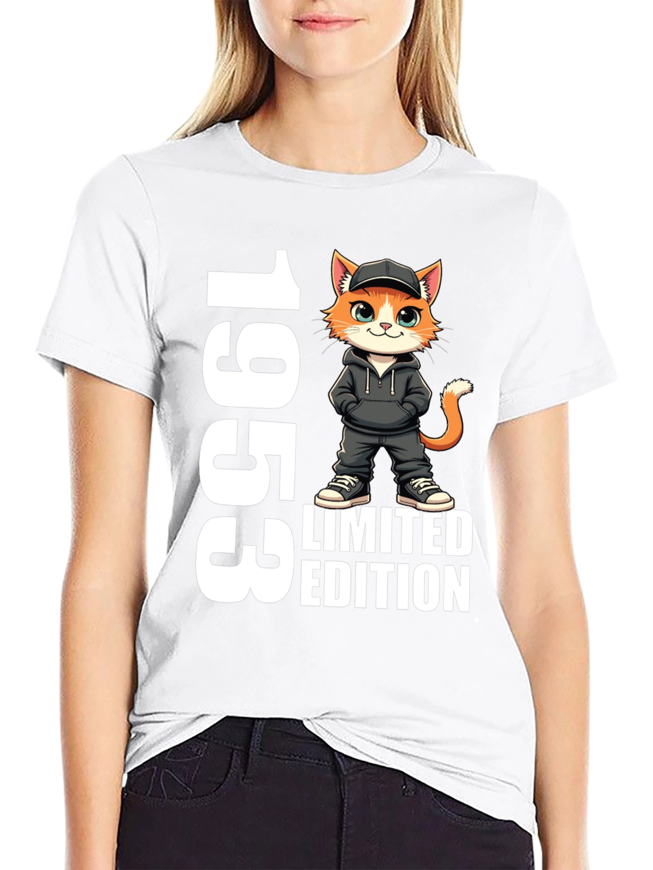 1953 Limited Edition Cat Graphic T-Shirt