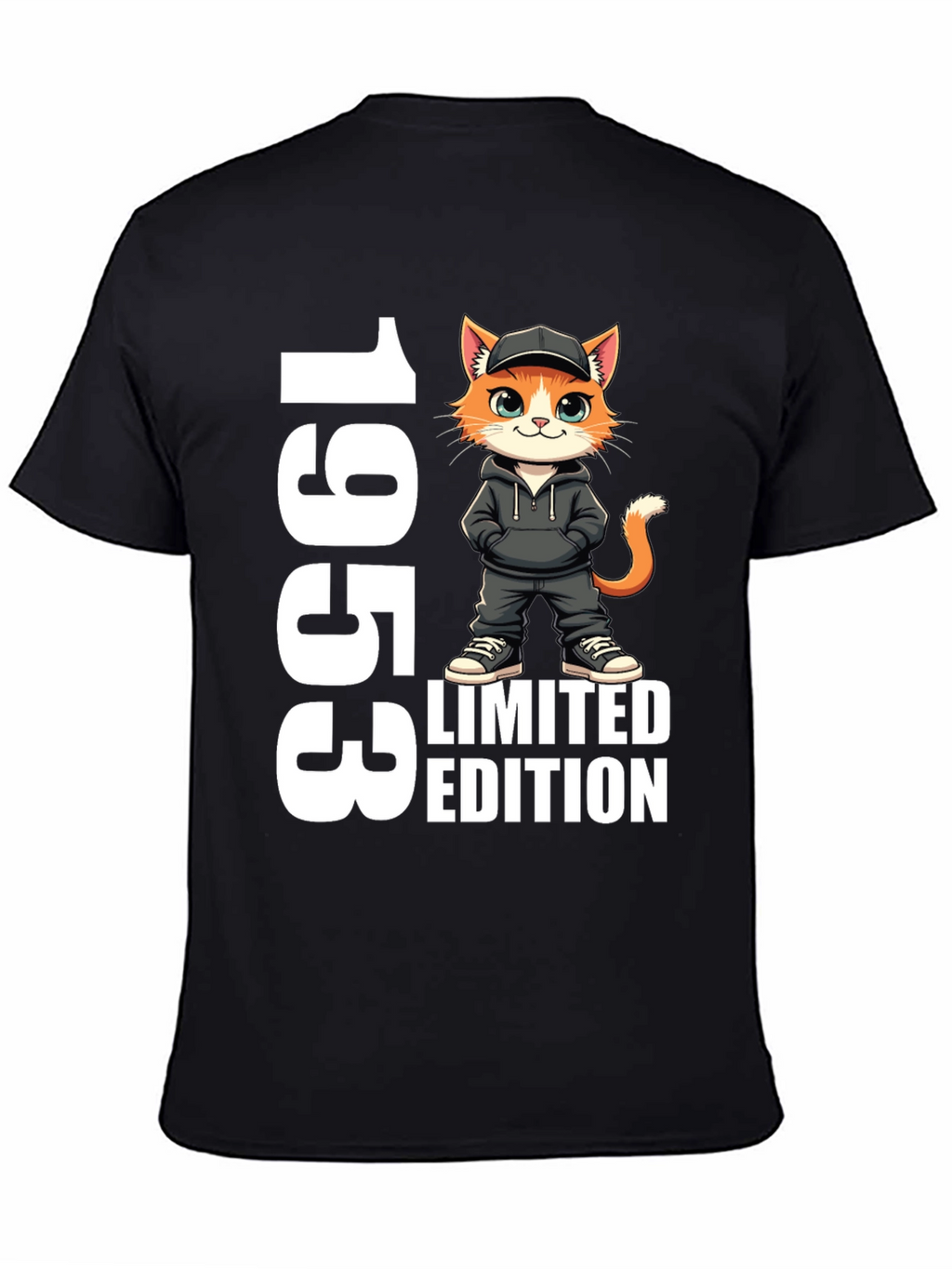 1953 Limited Edition Cat Graphic T-Shirt