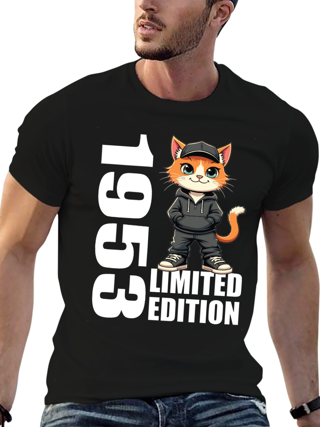 1953 Limited Edition Cat Graphic T-Shirt