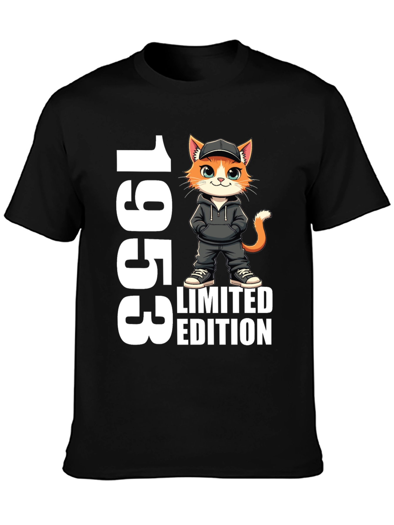 1953 Limited Edition Cat Graphic T-Shirt