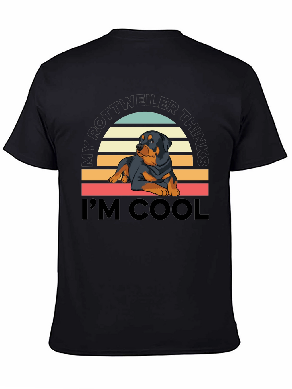 Rottweiler Sunset T-Shirt - Im Cool