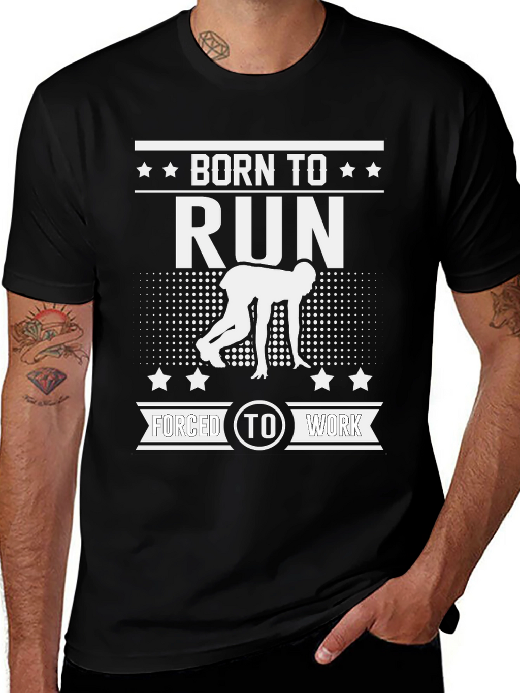 Born To Run Graphic T-Shirt