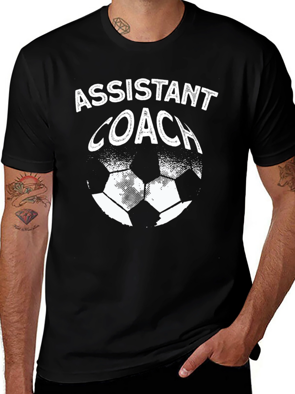 Assistant Coach Soccer Ball T-Shirt