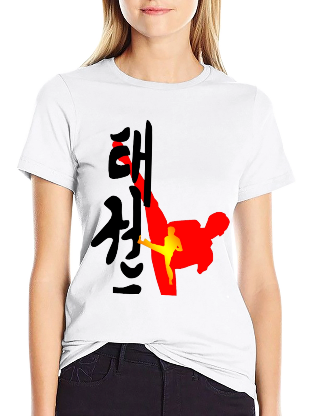 Martial Arts Tee - Taekwondo Design