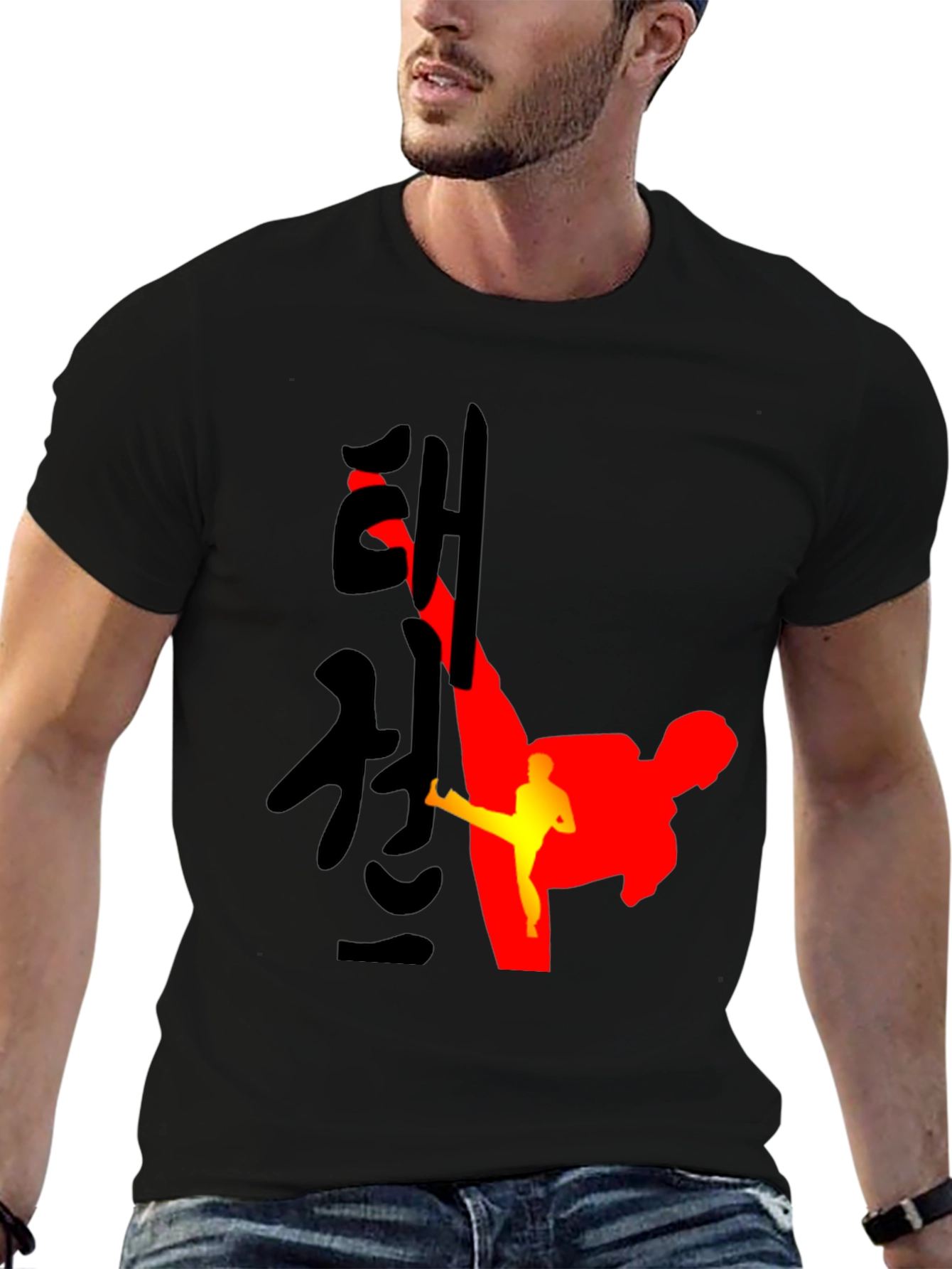 Martial Arts Tee - Taekwondo Design