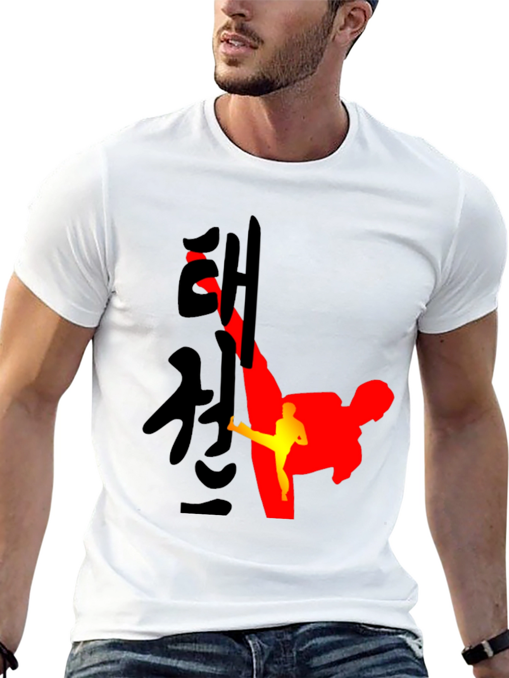 Martial Arts Tee - Taekwondo Design