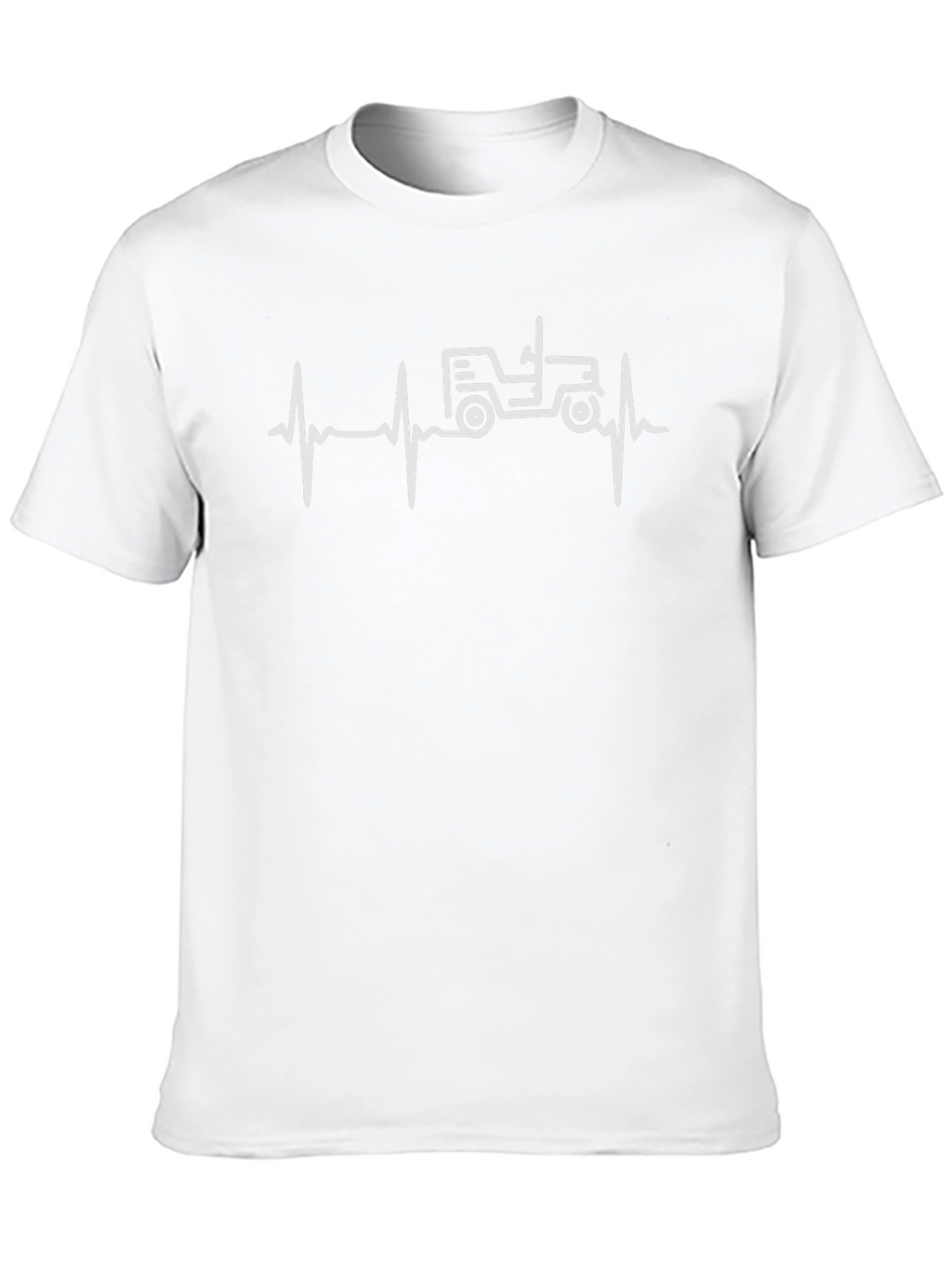 Jeep Heartbeat T-Shirt - Offroad Adventure