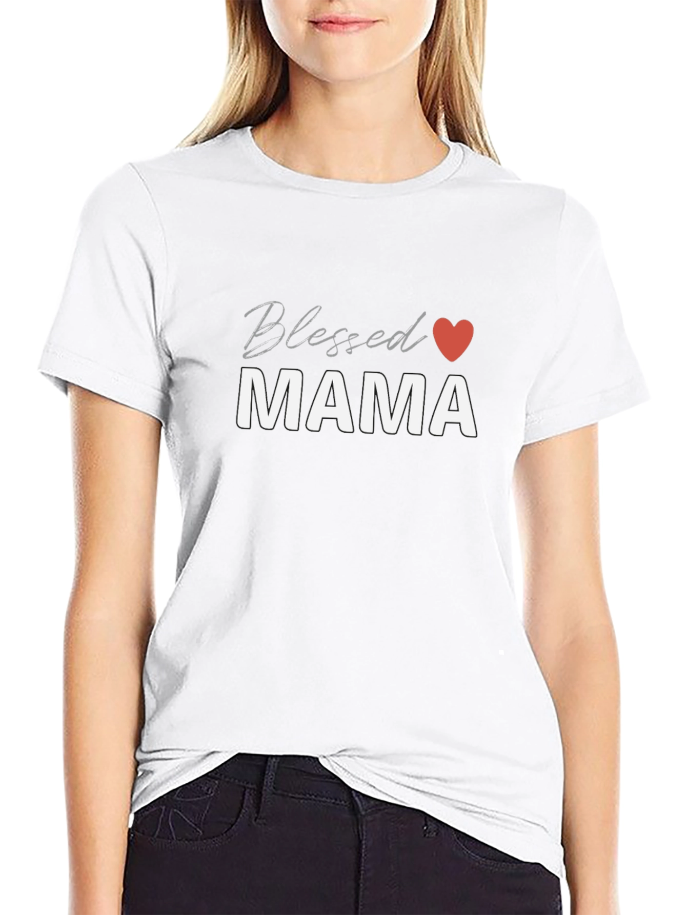 Blessed Mama T-Shirt - Stylish & Comfy