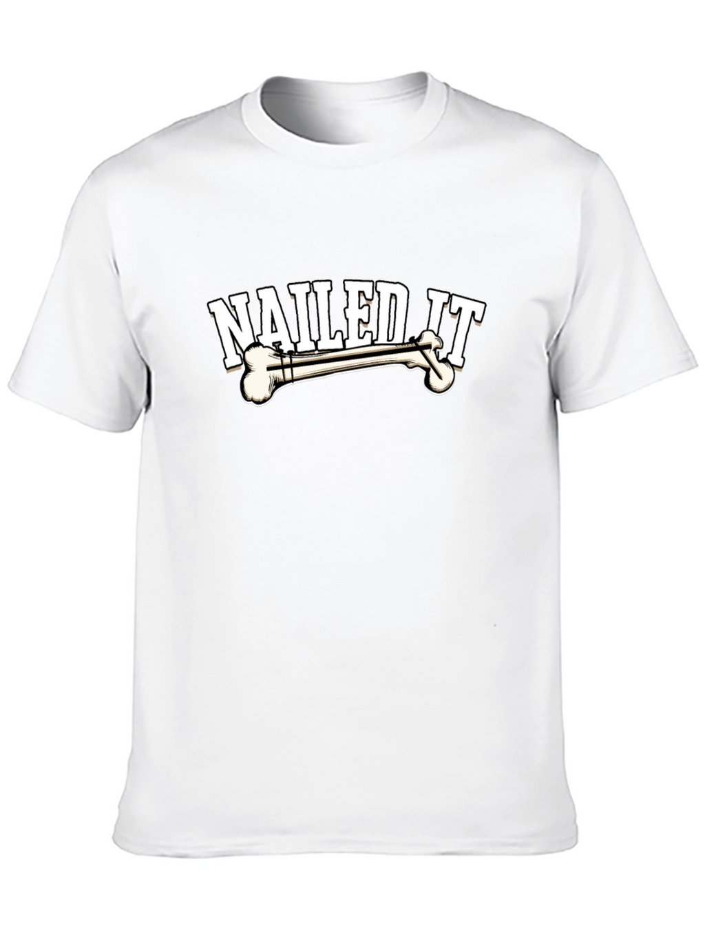 Nailed It Bone Graphic T-Shirt