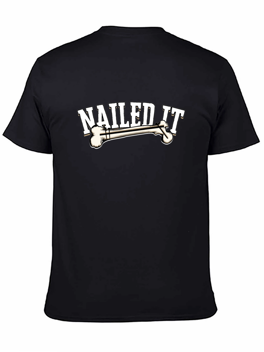 Nailed It Bone Graphic T-Shirt