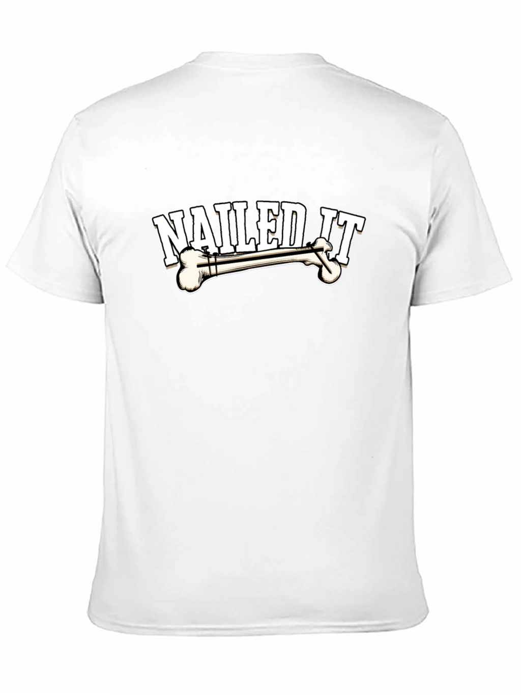 Nailed It Bone Graphic T-Shirt