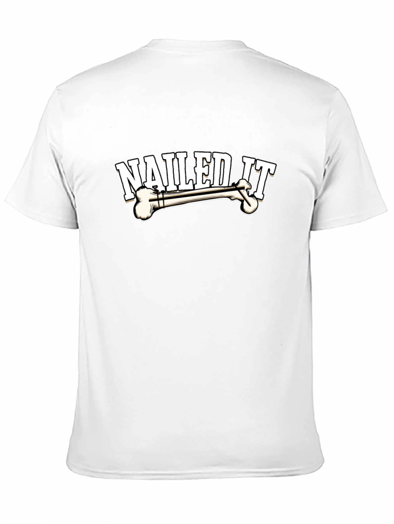 Nailed It Bone Graphic T-Shirt
