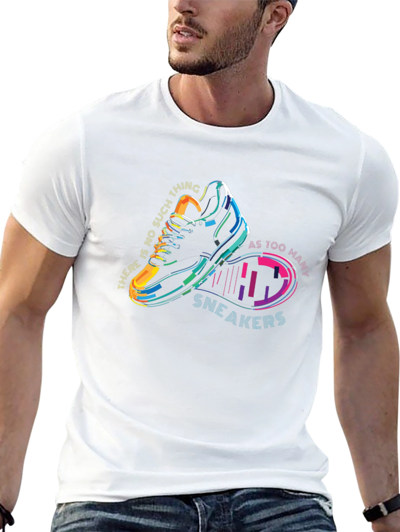 Stylish Sneaker Lover T-Shirt: Too Many Sneakers?
