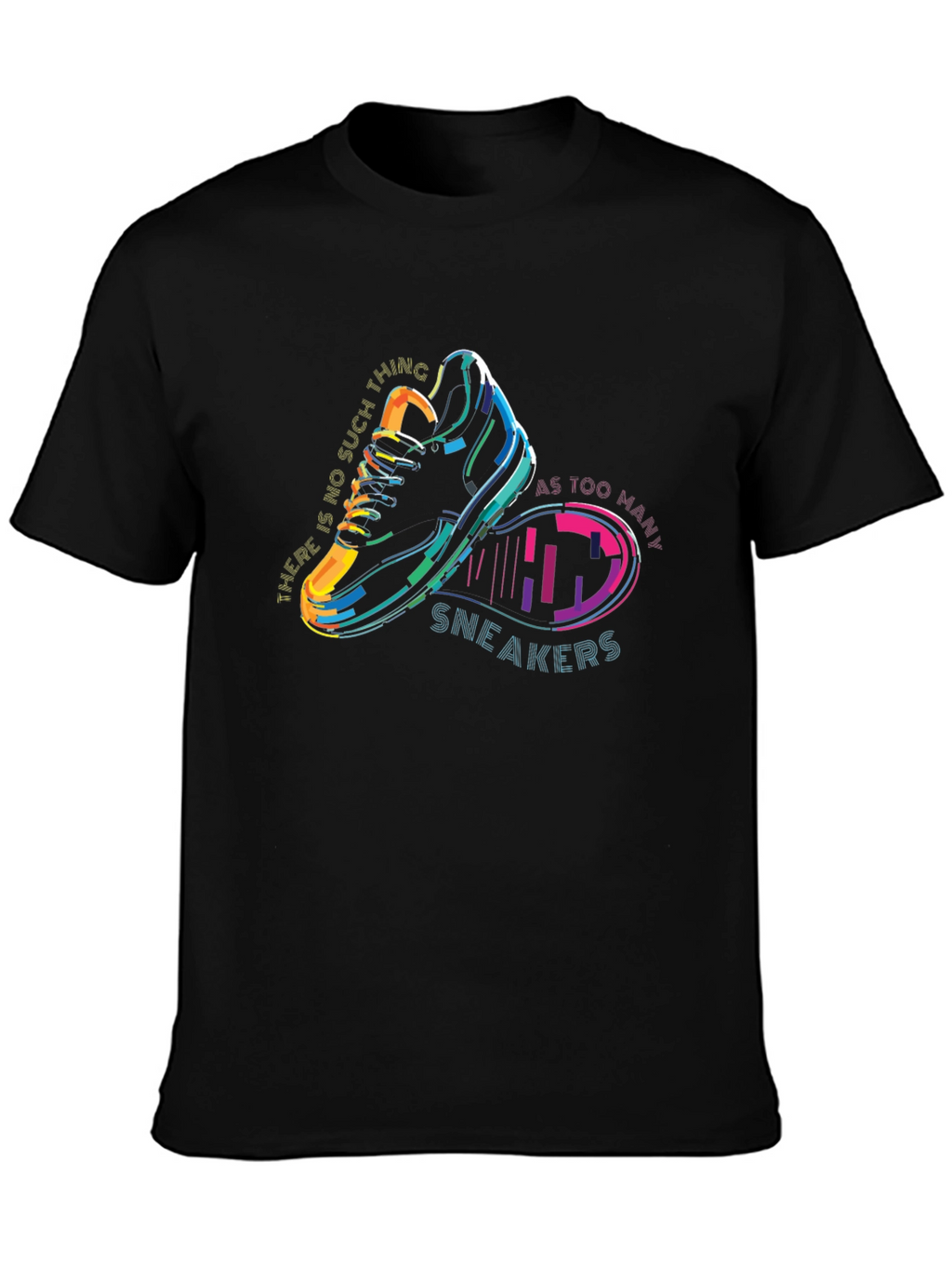Stylish Sneaker Lover T-Shirt: Too Many Sneakers?