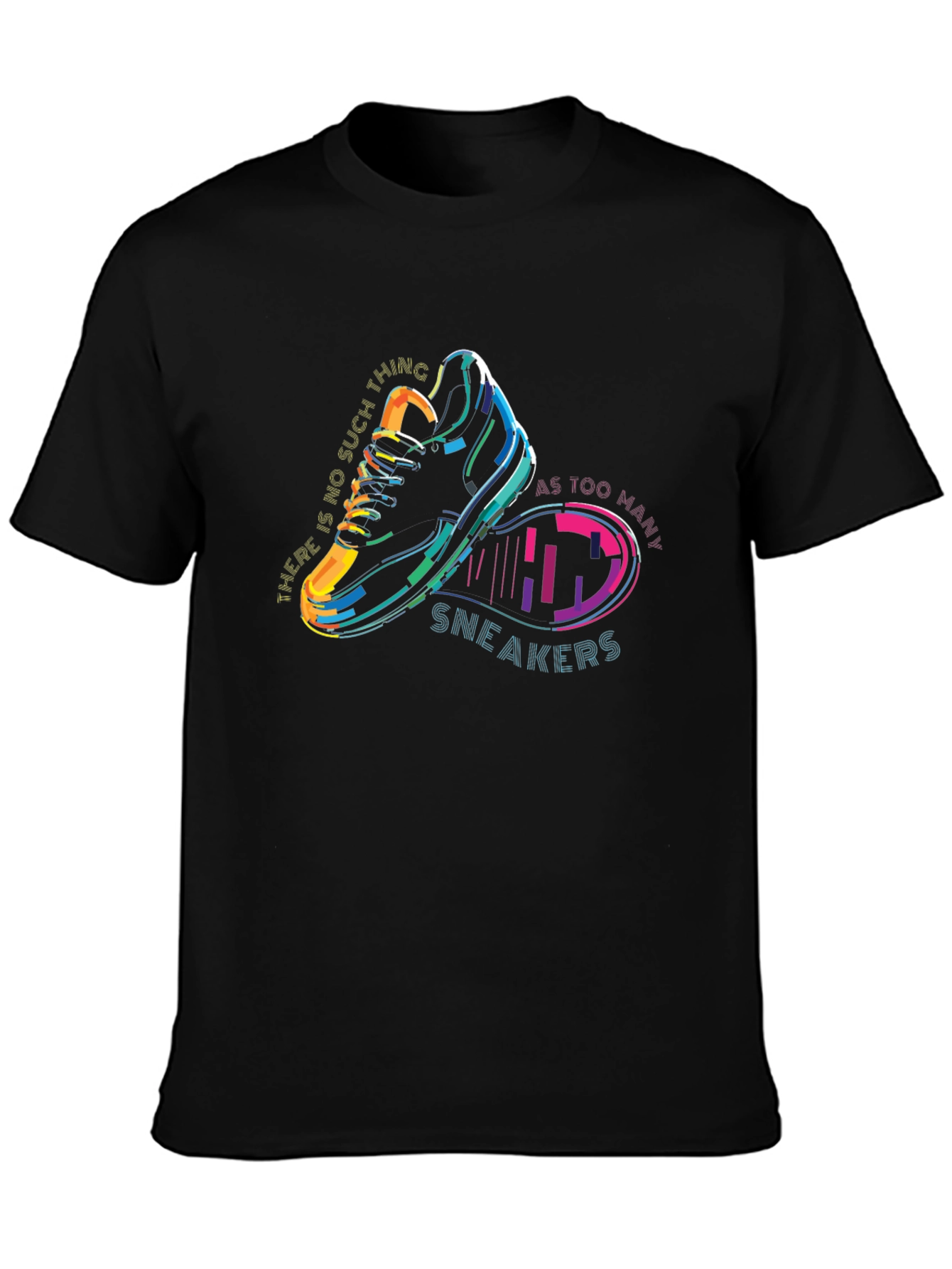 Stylish Sneaker Lover T-Shirt: Too Many Sneakers?