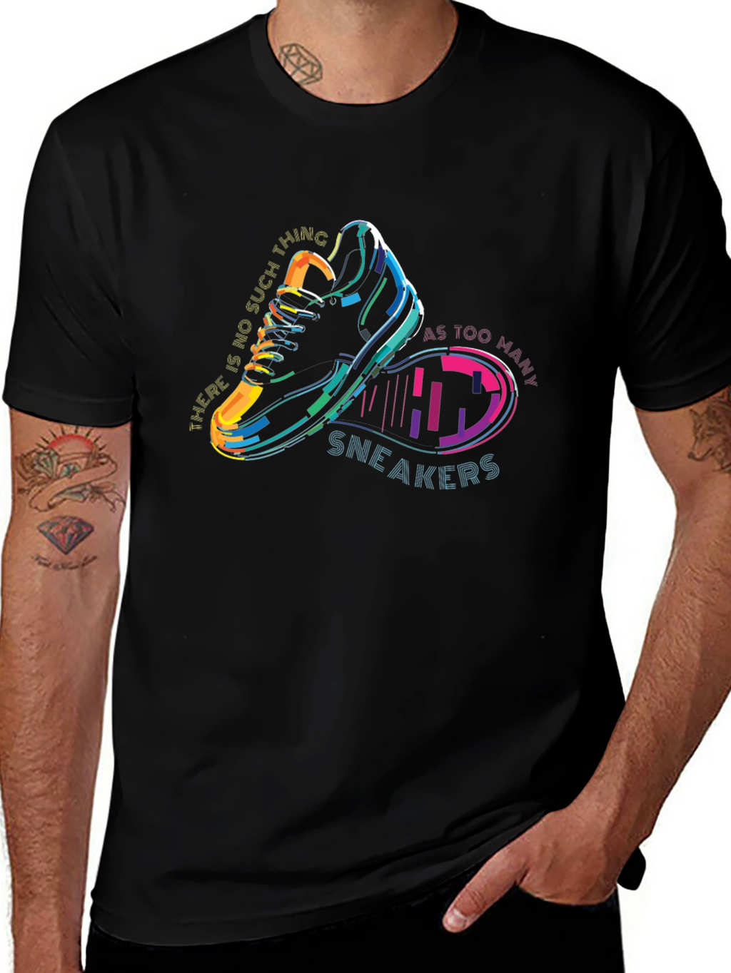 Stylish Sneaker Lover T-Shirt: Too Many Sneakers?