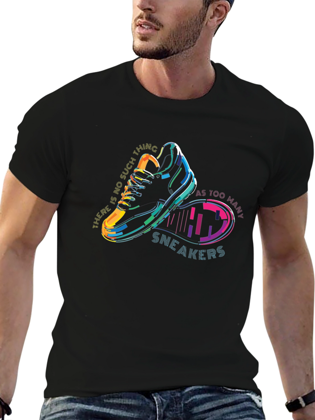 Stylish Sneaker Lover T-Shirt: Too Many Sneakers?