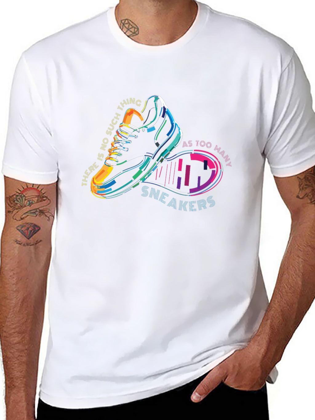 Stylish Sneaker Lover T-Shirt: Too Many Sneakers?