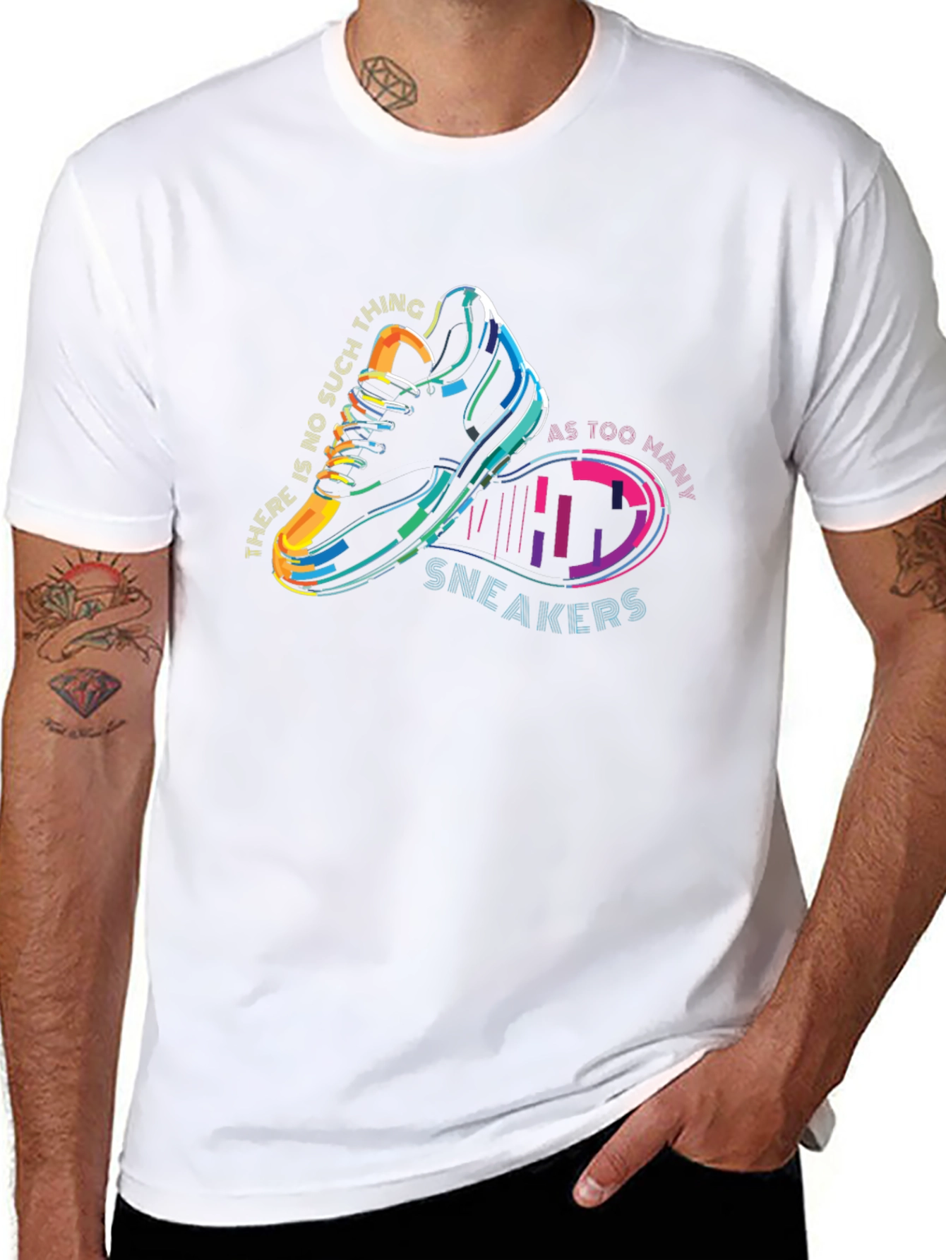 Stylish Sneaker Lover T-Shirt: Too Many Sneakers?