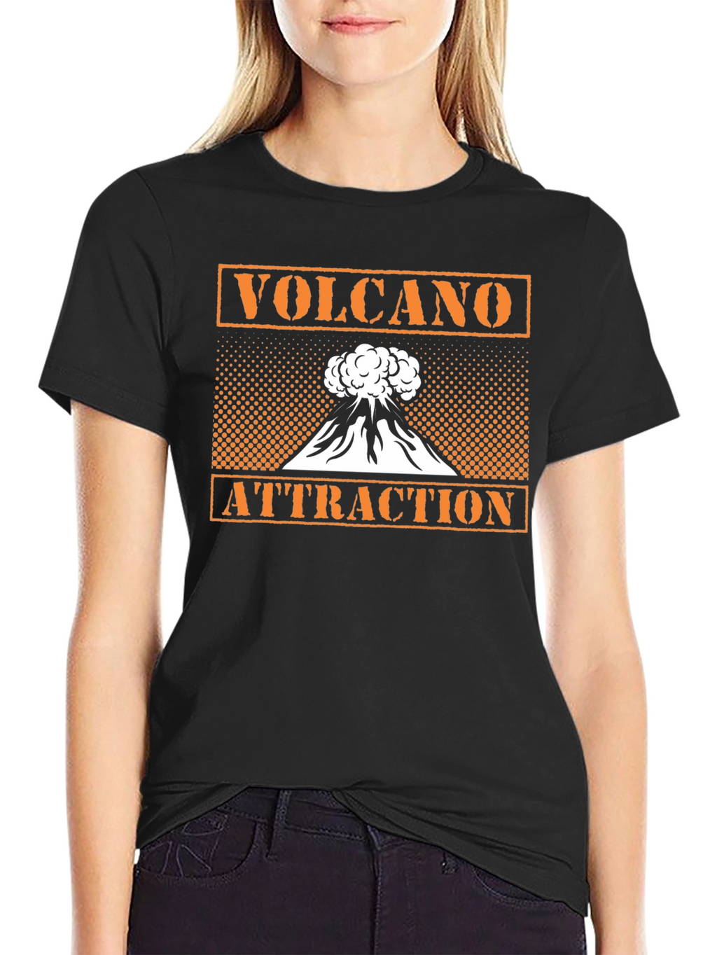 Volcano Attraction Graphic Tee