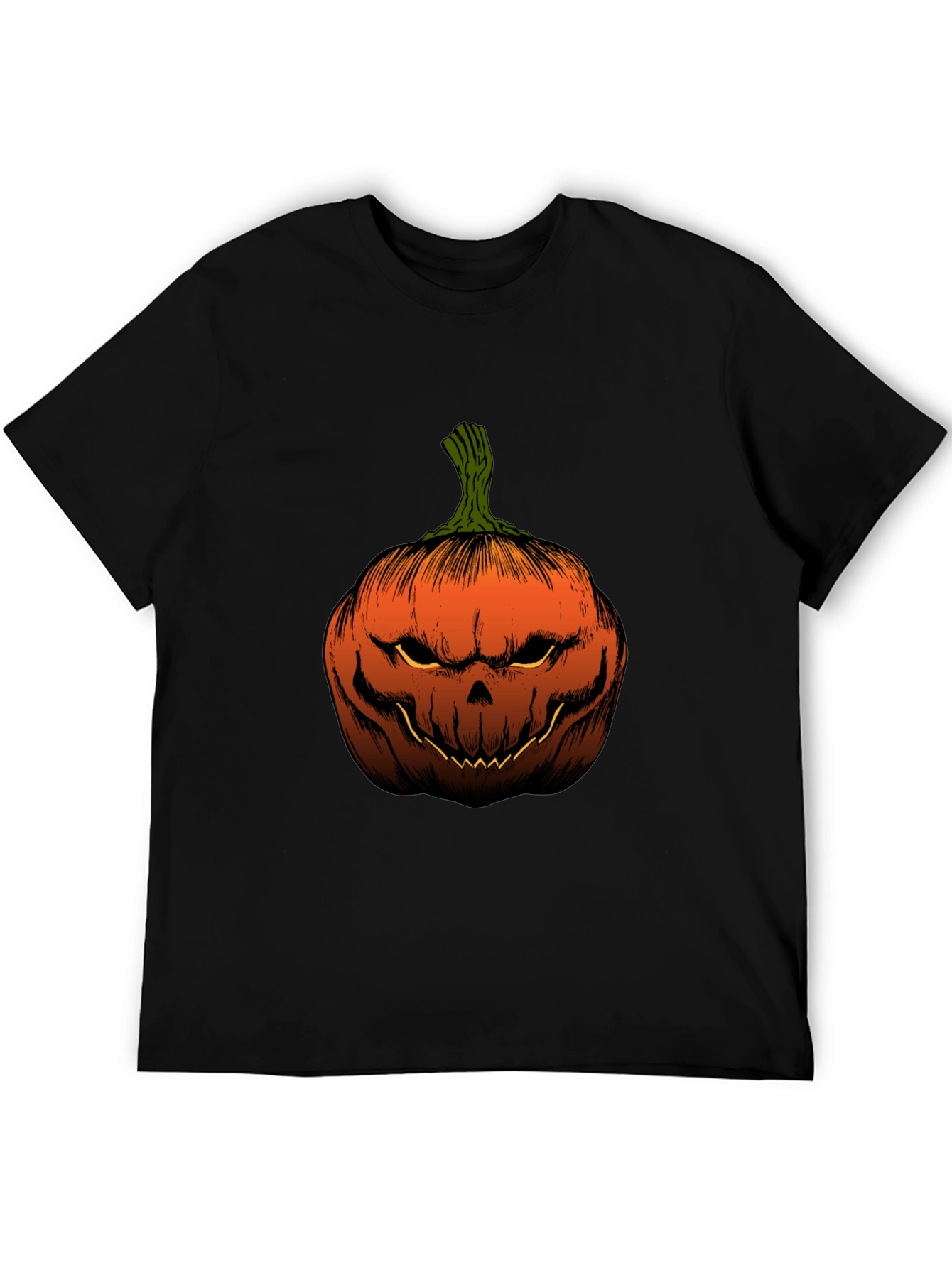 Mens Pumpkin Graphic Tee - Halloween Ready!