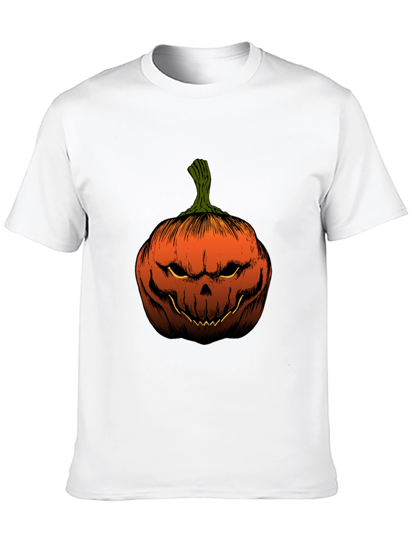 Mens Pumpkin Graphic Tee - Halloween Ready!