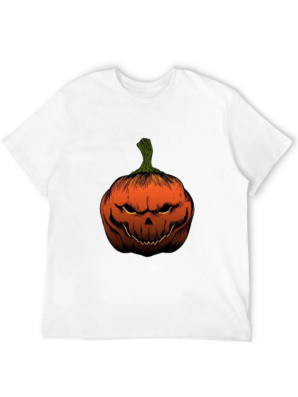 Mens Pumpkin Graphic Tee - Halloween Ready!